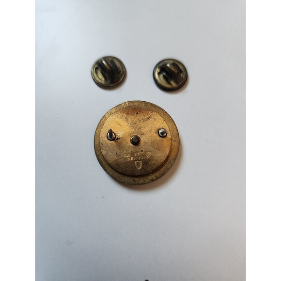 Vintage U.S. Army Corps of Engineers 3 Dimensional Castle Insigna Pin - Picture 4 of 5